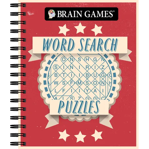 Brain Games - Word Search Puzzles (Exercise Your Mind) - Spiral