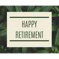 Happy Retirement Guest Book (Hardcover): Guestbook for retirement, message book, memory book, keepsake, landscape, retirement book to sign, gardening - Hardcover