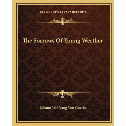 The Sorrows Of Young Werther - Paperback