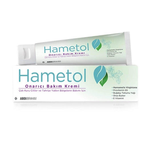 Hametol Repairing Moisturizing Cream 30g for Dry Sensitive Skin - Natural Ingredients, Hydrating & Soothing