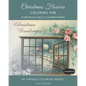 Christmas Flowers: A Grayscale Adult Coloring Book - Paperback