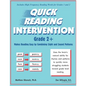 Quick Reading Intervention Grade 2+ - Paperback