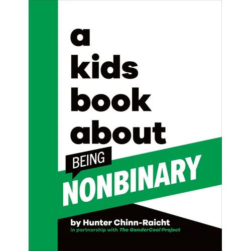 A Kids Book about Being Non-Binary - Hardcover