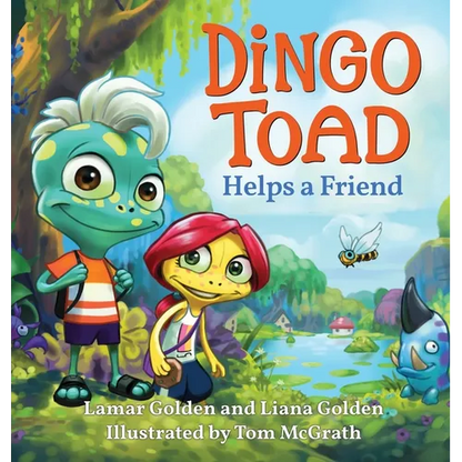 Dingo Toad Helps a Friend - Hardcover