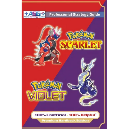 Pokémon Scarlet and Violet Strategy Guide Book (Full Color - Premium Hardback): 100% Unofficial - 100% Helpful Walkthrough - Hardcover