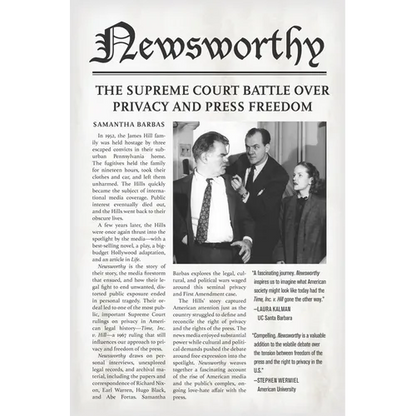 Newsworthy: The Supreme Court Battle Over Privacy and Press Freedom - Hardcover