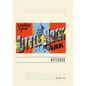 Vintage Lined Notebook Greetings from Little Rock - Paperback