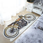 Original Design Retro Motorcycle Carpet