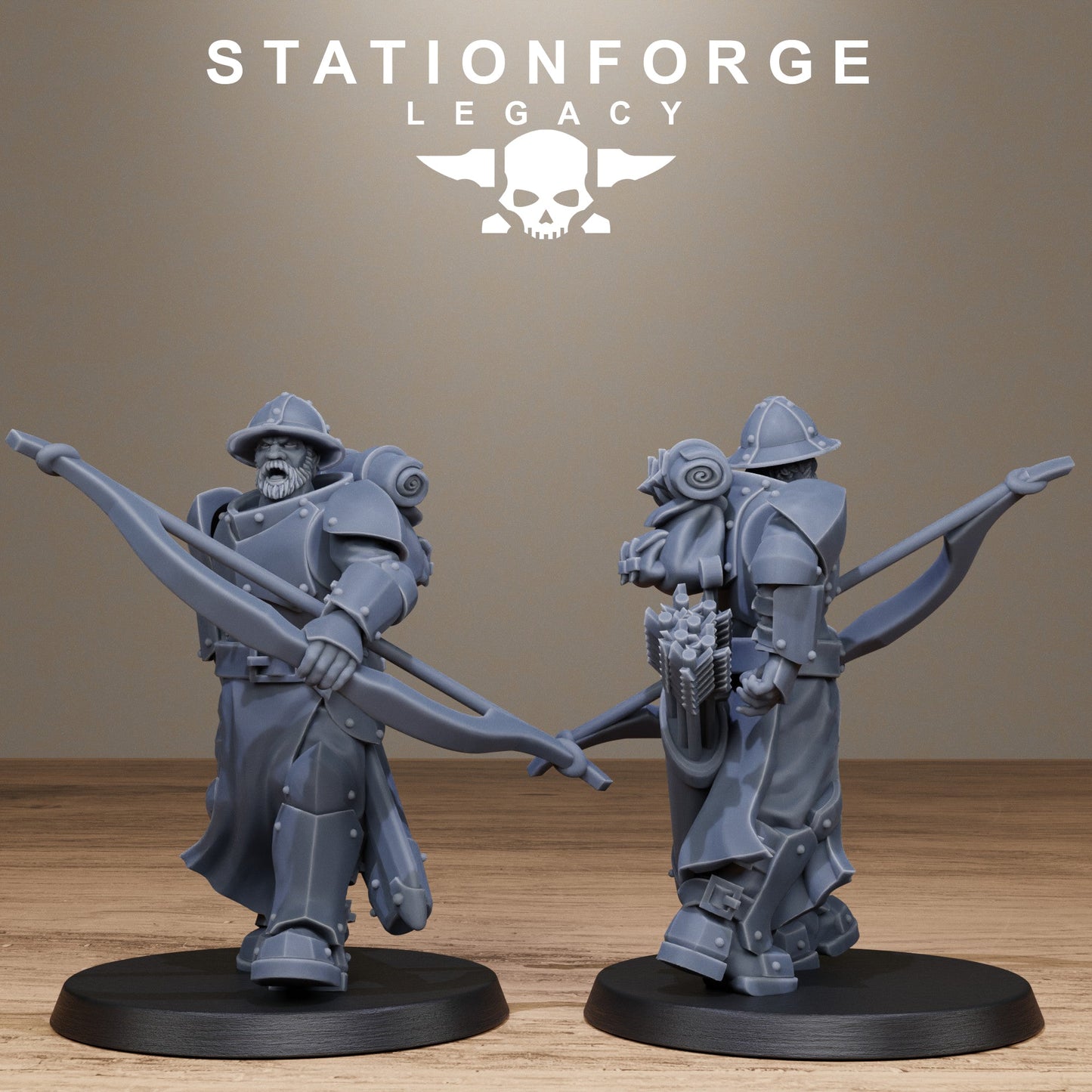 3D Printed Solaris Archers by Stationforge Miniatures