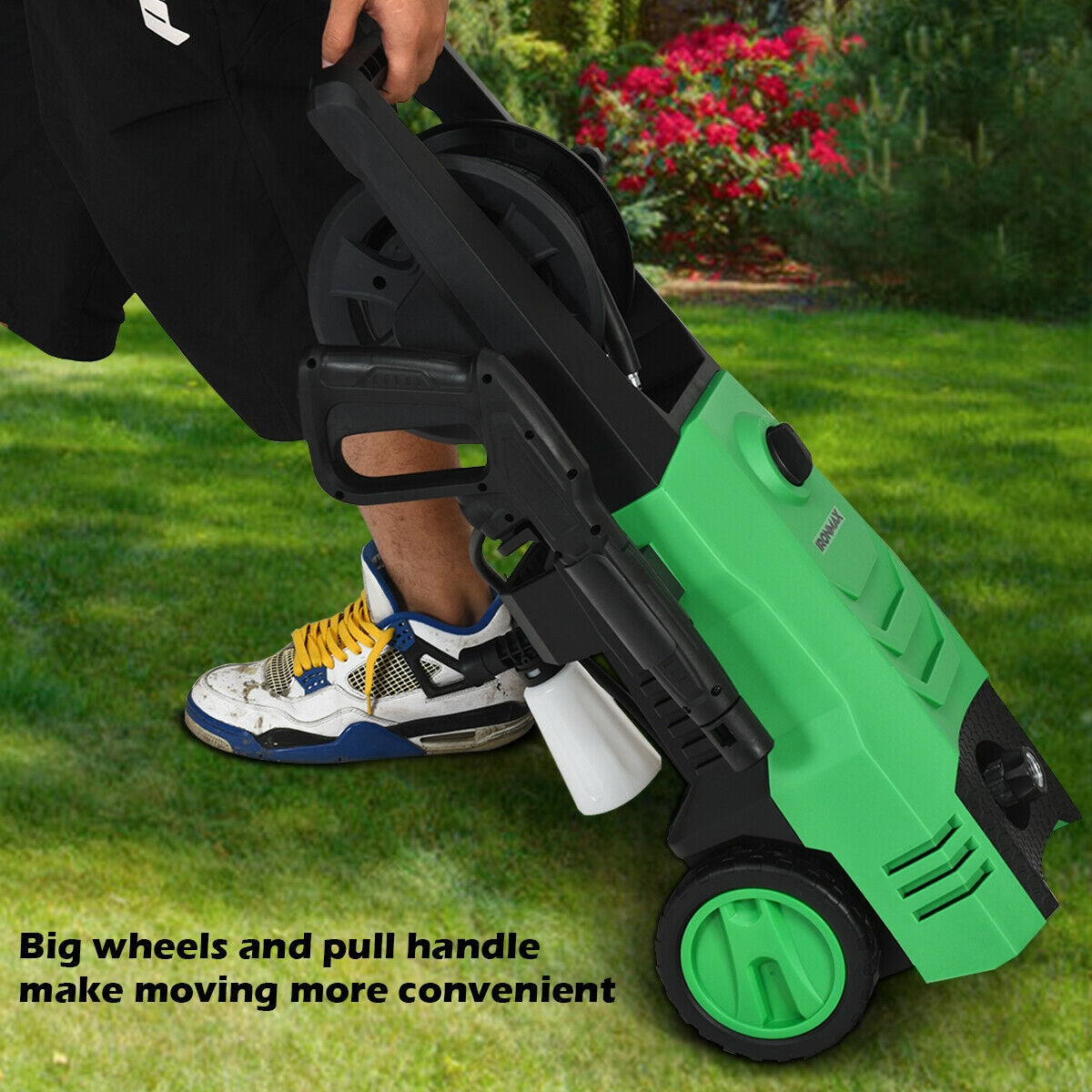 3500PSI Electric Pressure Washer with Wheels