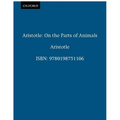 Aristotle: On the Parts of Animals I-IV - Paperback