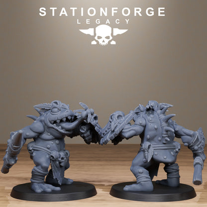 3D Printed Bogkin Heavies by Stationforge Miniatures