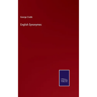 English Synonymes - Hardcover