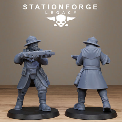 3D Printed Thorncrest Hunters by StationForge Miniatures