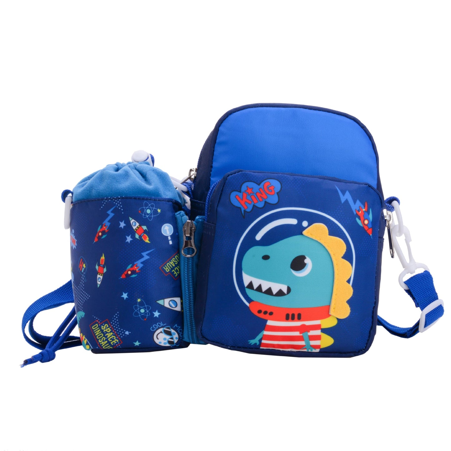 Girls And Boys Convertible Crossbody Backpack Cute Small Water Bottle Backpack For Outdoor Trips