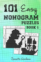 101 Easy Nonogram puzzles book 1 - Paperback