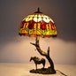 European Vintage Tiffany Table Lamp