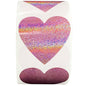 Love Heart Laser Valentine's Day Closure Sticker