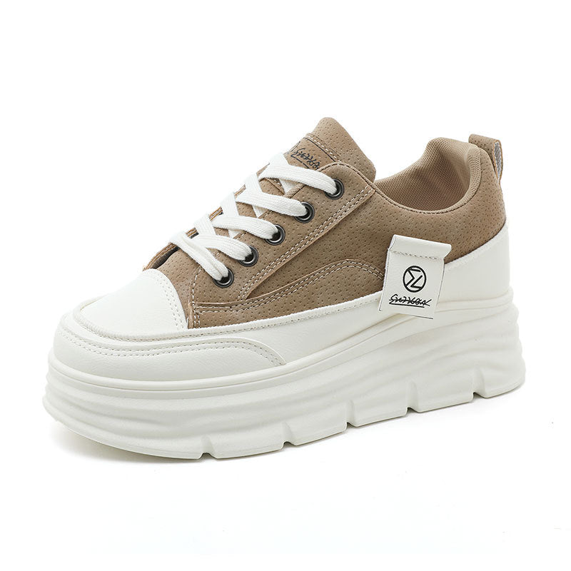 Women's Hidden-Heel Thick-Soled Durable All-Match Breathable Sneakers