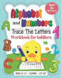 Alphabet and Numbers: Trace the Letters Workbook for Toddlers. Age 3+ (8,5x11, Coloring, Cut out): Pre k, Kindergarten, 1st Grade and Kids - Paperback
