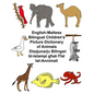 English-Maltese Bilingual Children's Picture Dictionary of Animals - Paperback