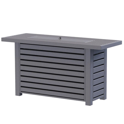 Propane / Gas Outdoor Fire Pit Table With Lid