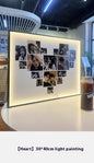 Gong Square Shaped Yi Photo Frame Photo Puzzle Table Decoration