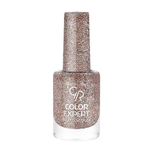 Golden Rose Color Expert Fall & Winter Glitter Nail Polish 402 - Easy Application, High Coverage Glitter Finish