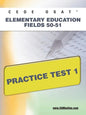 Ceoe Osat Elementary Education Fields 50-51 Practice Test 1 - Paperback