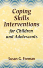 Coping Skills Interventions for Children and Adolescents - Hardcover