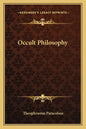 Occult Philosophy - Paperback