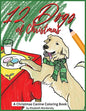12 Dogs of Christmas: A Canine Christmas Coloring Book - Paperback