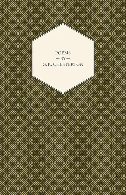 Poems By G. K. Chesterton - Paperback