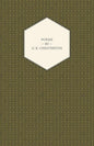 Poems By G. K. Chesterton - Paperback