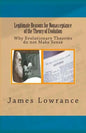 Legitimate Reasons for Nonacceptance of the Theory of Evolution: Why Evolutionary Theories do not Make Sense - Paperback