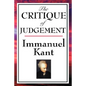 The Critique of Judgement - Paperback