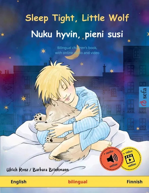Sleep Tight, Little Wolf - Nuku hyvin, pieni susi (English - Finnish) - Paperback