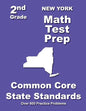 New York 2nd Grade Math Test Prep: Common Core State Standards - Paperback