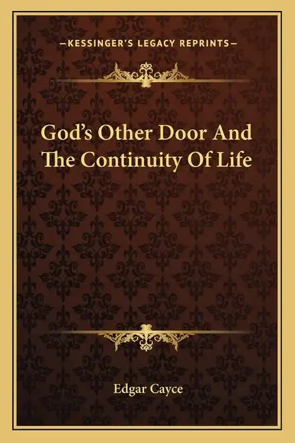God's Other Door and the Continuity of Life - Paperback