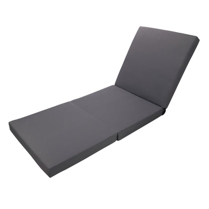 Chaise Lounge Acacia Wood Teak 79" 4 Position Adjustable