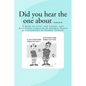 Did You Hear The One About ....: A book of puns, one liners, and witticisms compiled by George Young illustrated by Darryl Curson - Paperback