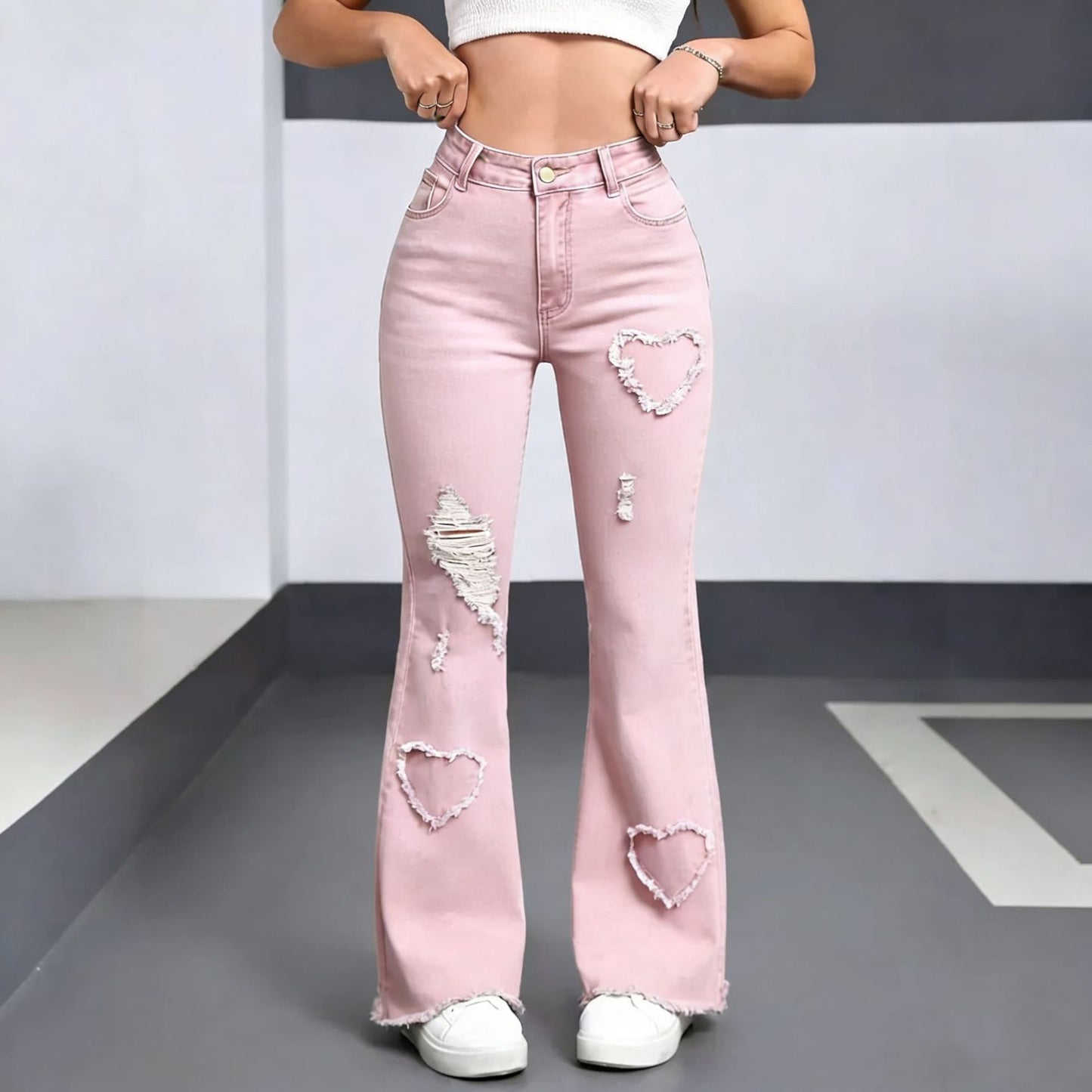 Stylish Casual Denim Jeans For Women