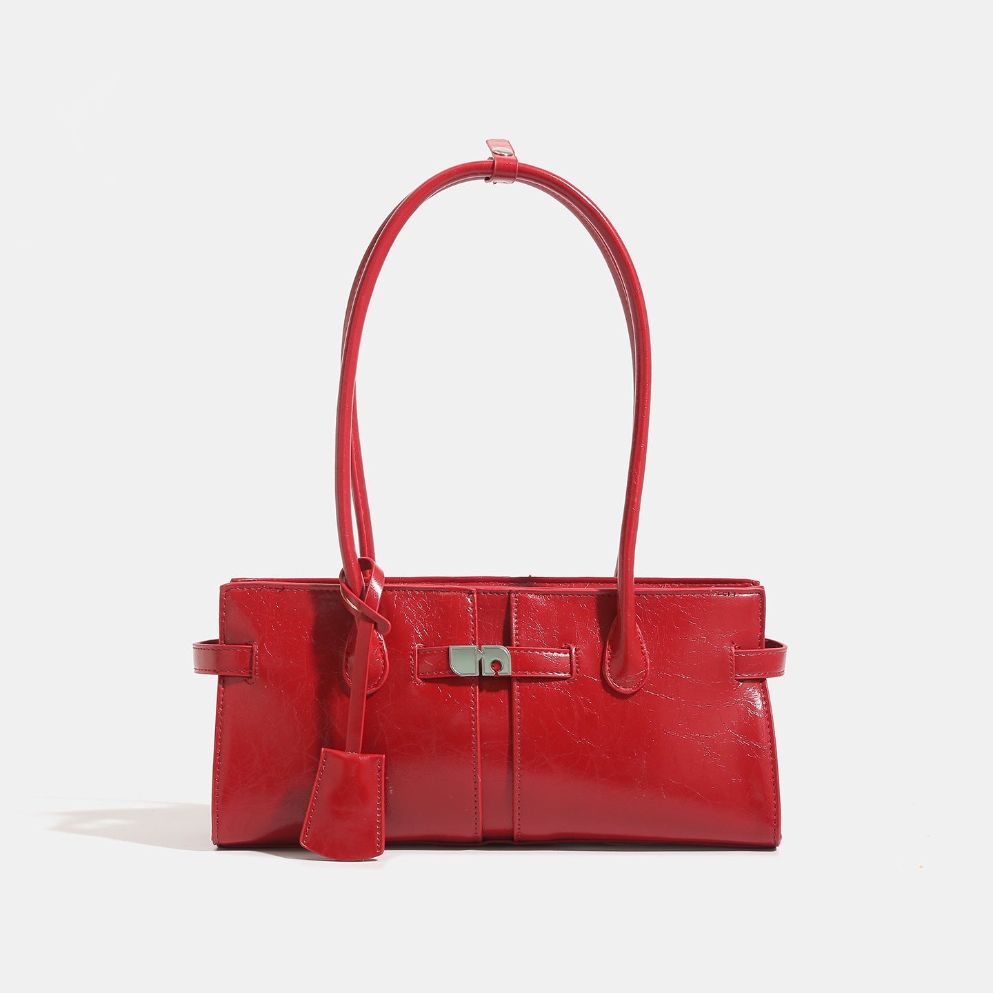 Womens Versatile Commuter Handbag Luxurious Feel Large Capacity