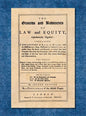 The Grounds and Rudiments of Law and Equity Alphabetically Digested... [1751] - Hardcover