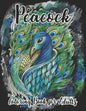 Peacock Coloring Book for Adults: Beautiful Pages for Stress Relieving Unique Design - Paperback