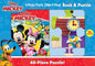Disney Junior Mickey Mouse Clubhouse: Little First Look and Find Book & Puzzle - Hardcover