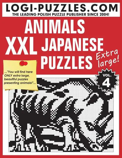 XXL Japanese Puzzles: Animals - Paperback