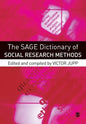 The SAGE Dictionary of Social Research Methods - Paperback