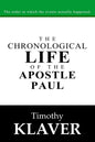 The Chronological Life of the Apostle Paul - Paperback