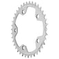 Wolf Tooth 110 BCD Cyclocross Road Chainring - 38t 110 BCD 5-Bolt Drop-Stop B Raw Silver